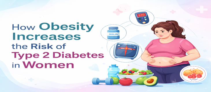 How Obesity Increases the Risk of Type 2 Diabetes in Women